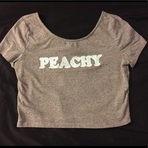 “Peachy” Crop top from Divided by H&M